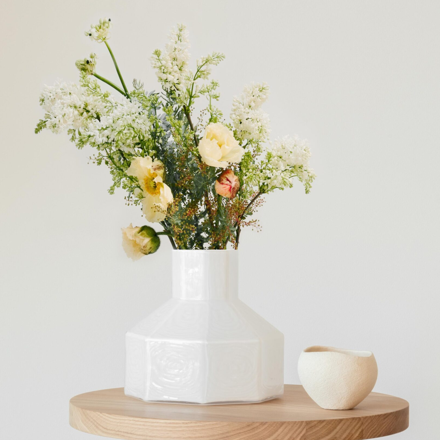 Circus Vase, White
