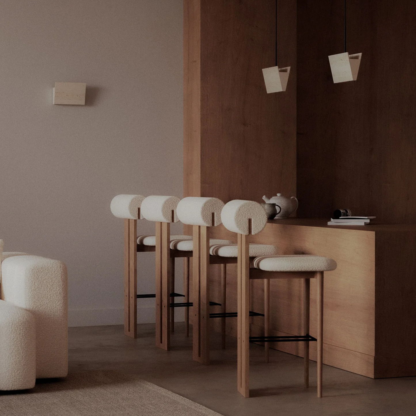 Hippo Bar 75 cm / 29.5 in | Full Upholstery