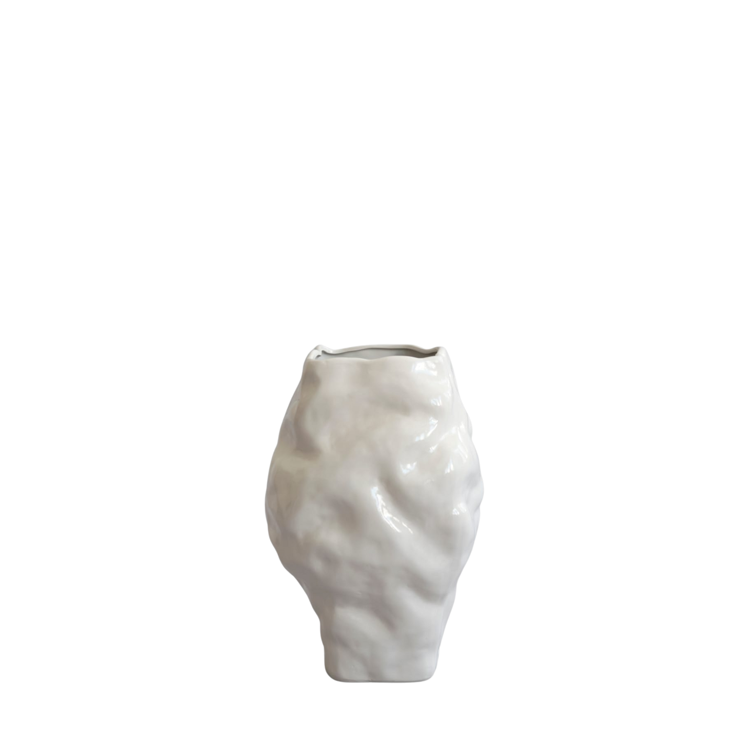 Katachi Vase, Medio - High Glaze Birch