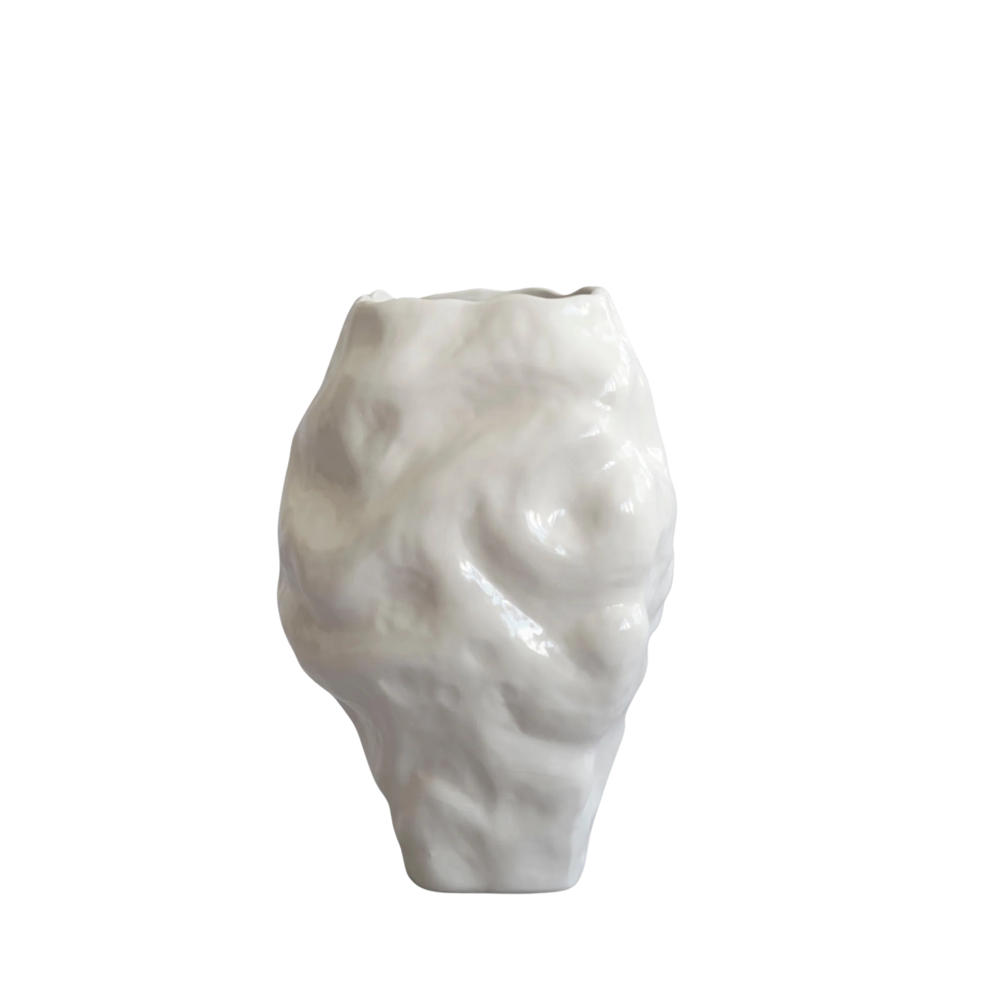 Katachi Vase, Big -  High Glaze Birch