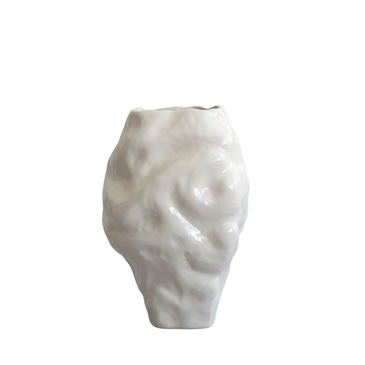 Katachi Vase, Big -  High Glaze Birch
