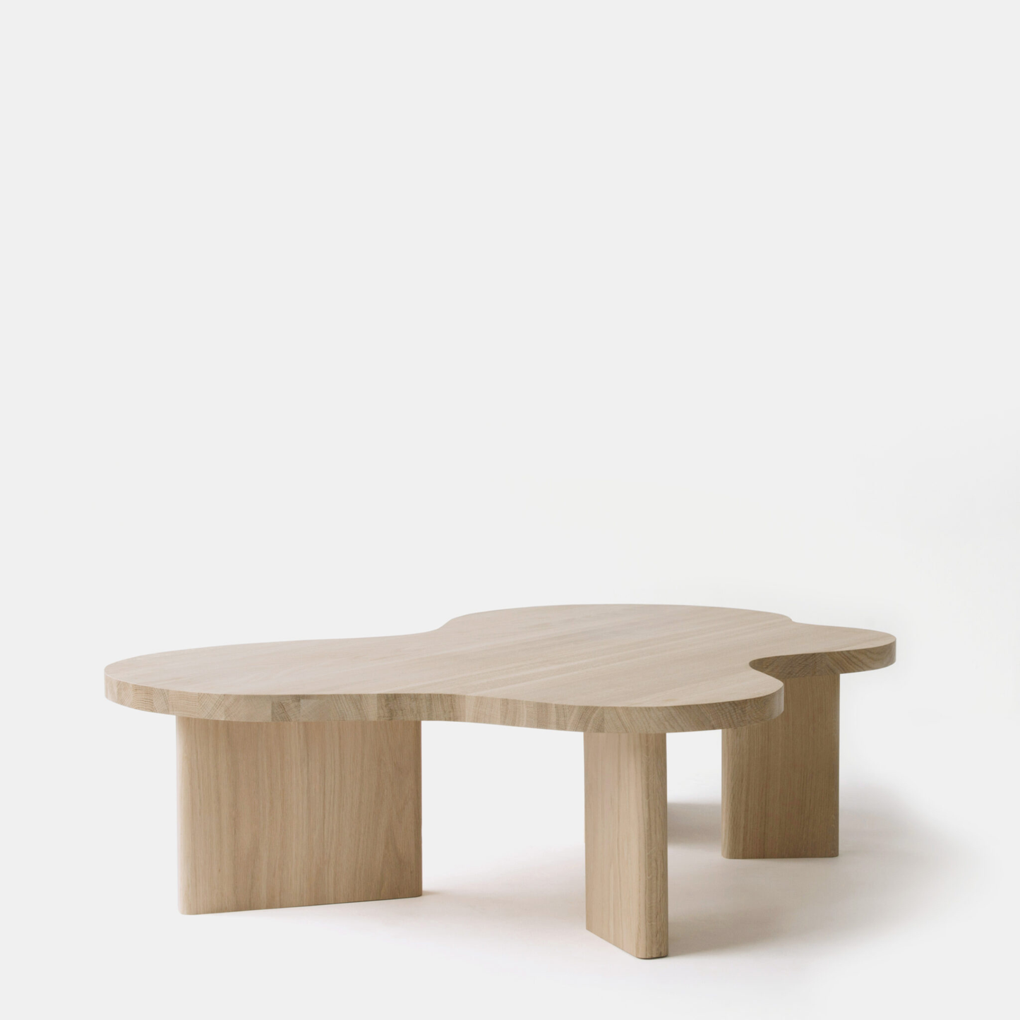 Side By Side Table Oak