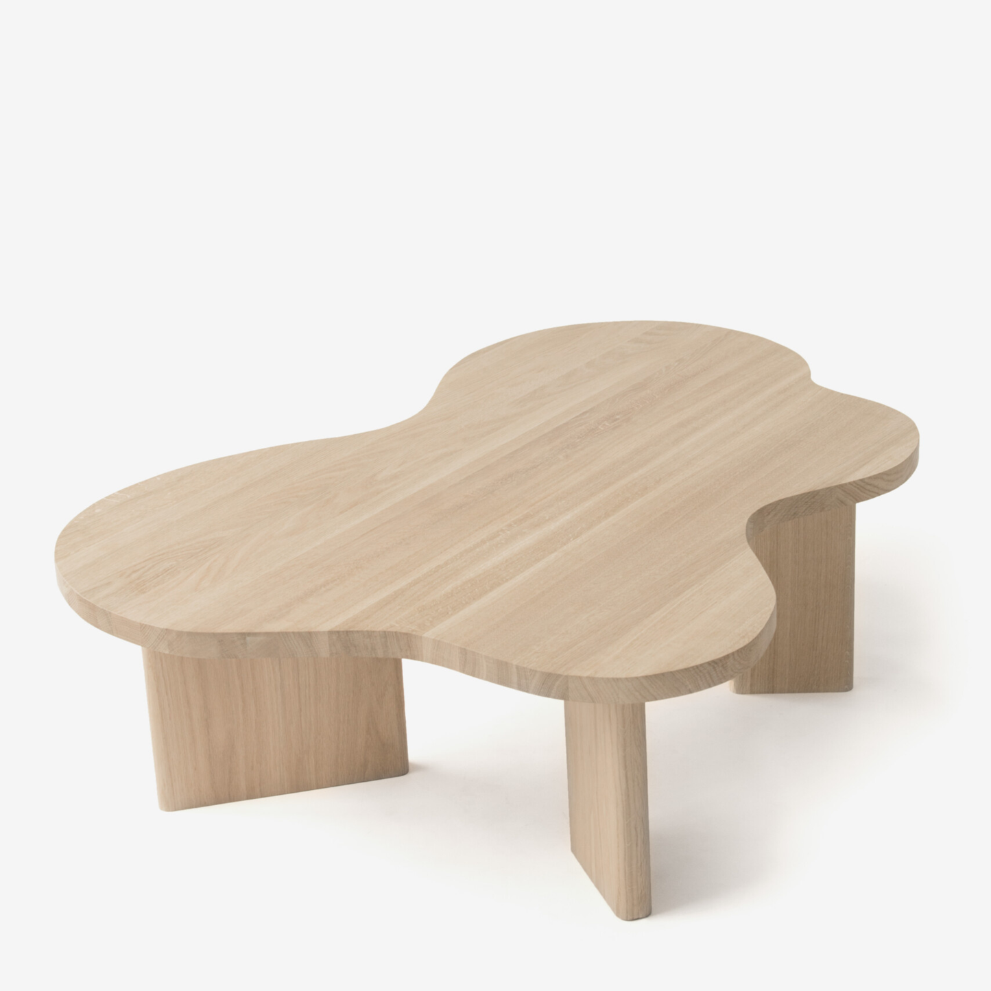 Side By Side Table Oak
