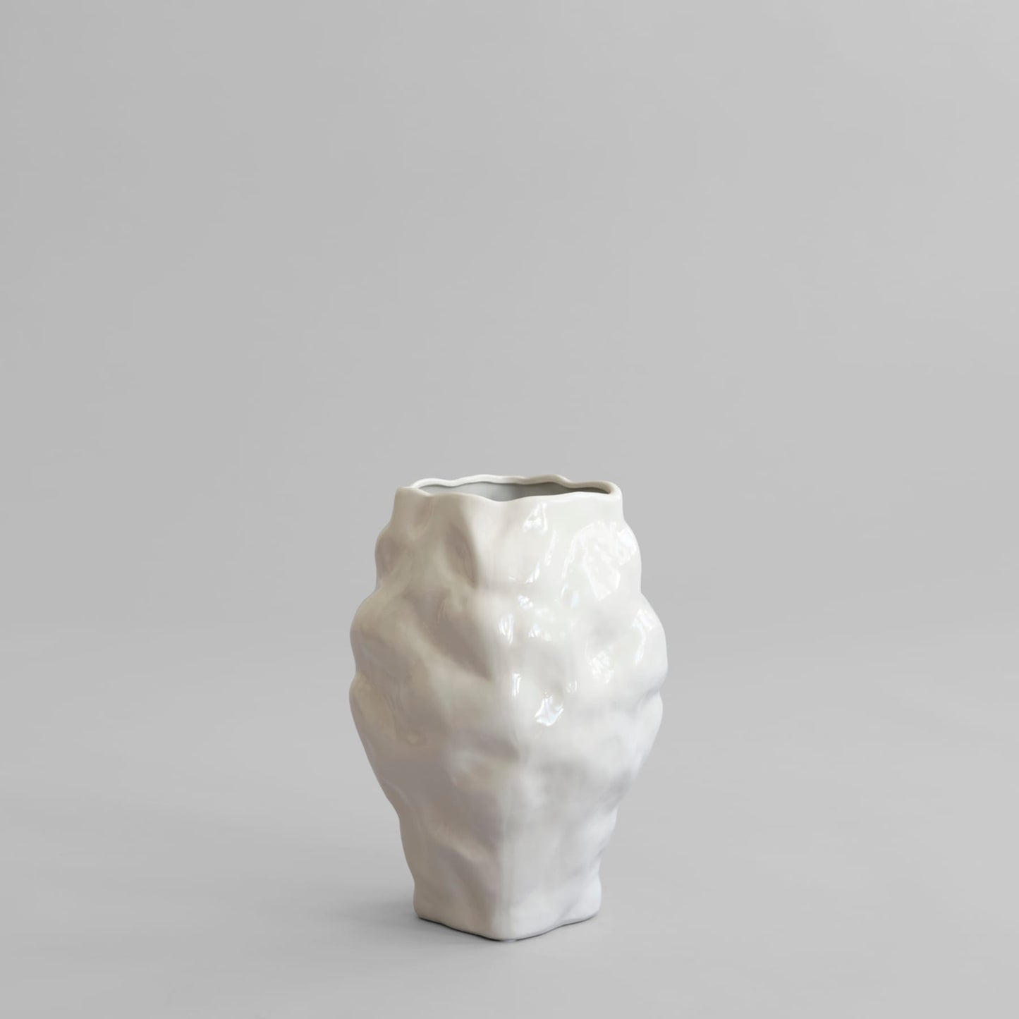 Katachi Vase, Medio - High Glaze Birch